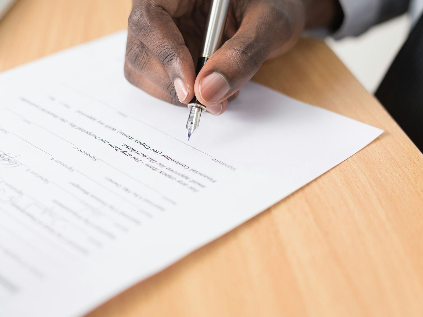 Signing and reviewing tax invoices
