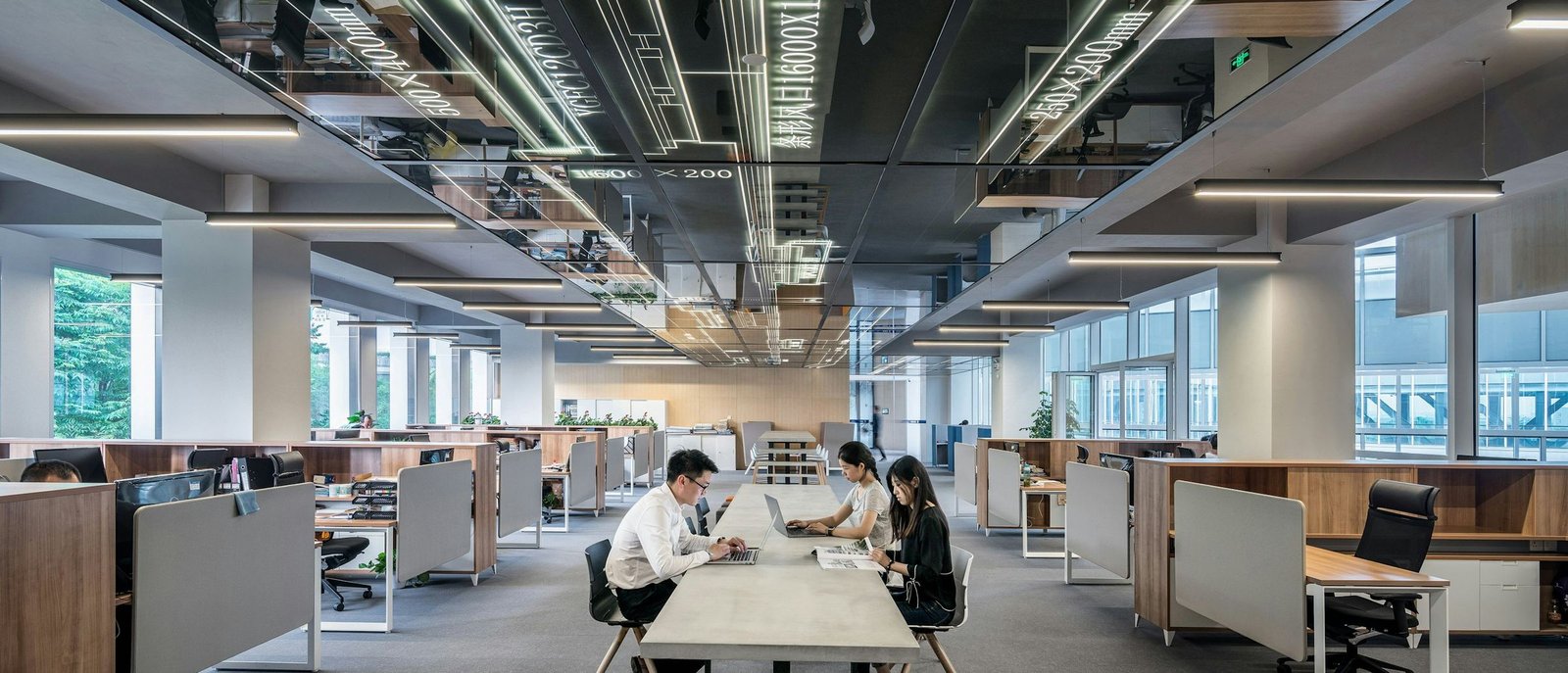 Operations team in a modern Dubai office